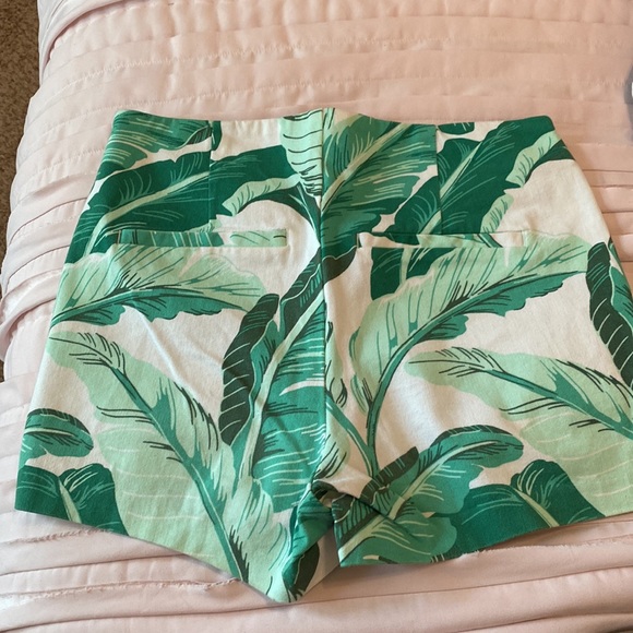 Green Palm Banana Leaf Shorts Old Navy 2 - Picture 3 of 6